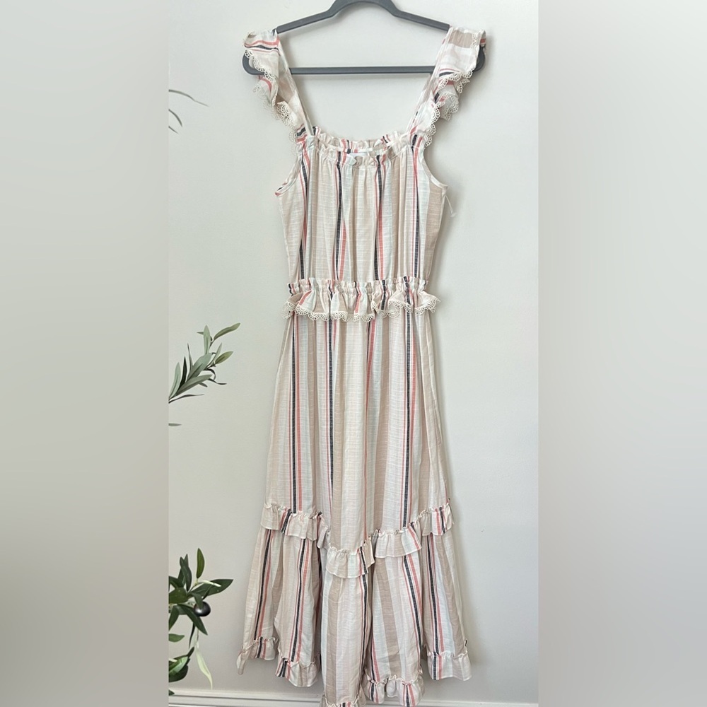 MISA Los Angeles Idonia Stripe Dress Size S - Picture 3 of 14